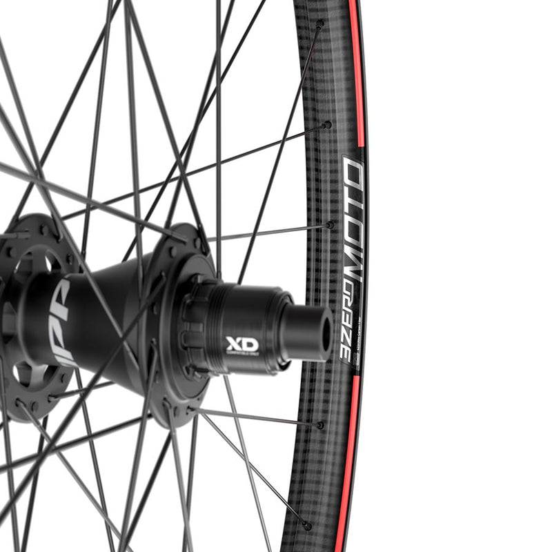 Load image into Gallery viewer, Zipp 3ZERO MOTO B1 Wheel Rear, 29'' / 622, Holes: 32, 12mm TA, 148mm, Disc IS 6-bolt, SRAM XD, Silver Logo/Silver Line
