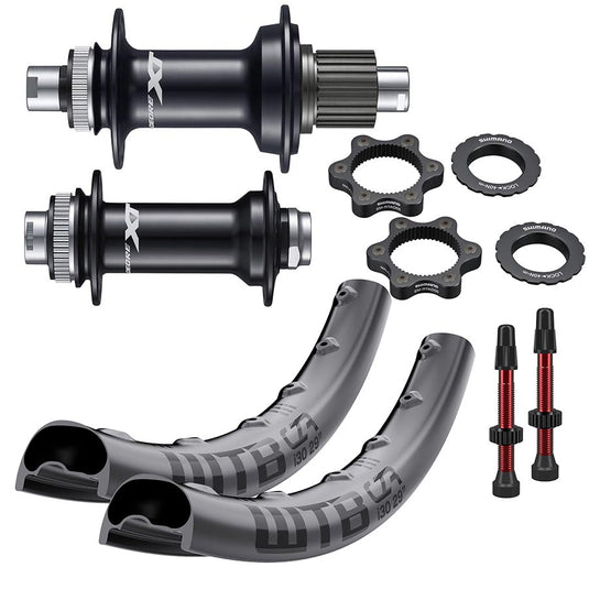 Wheel Shop WTB CZR i30 Carbon / Shimano XT M8130-B, Wheel, Front and Rear, 29'' / 622, Holes: 32, F: 15x110mm, R: