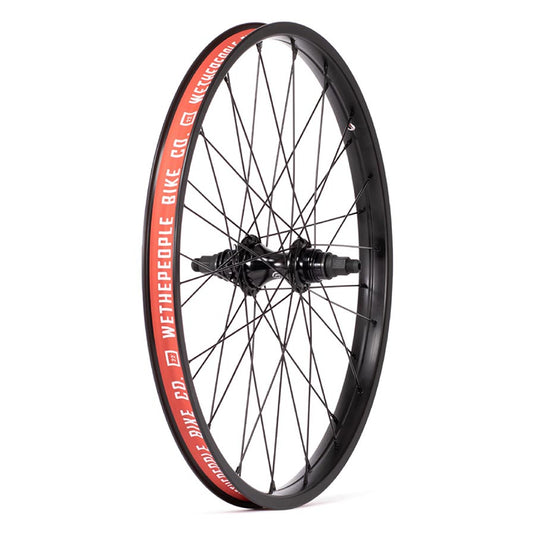 We The People Audio Rear Wheel 22in 14x110mm Rim Brake 9T Cassette Clincher