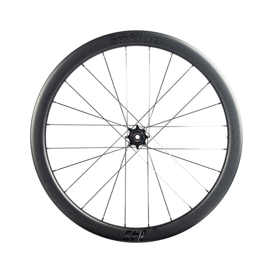 Vision SC 45 SL DISC Wheel Front and Rear, 700C / 622, Holes: F: 21, R: 24, F: TA 12mm, R: X 12mm, F: 100, R: 142, Disc