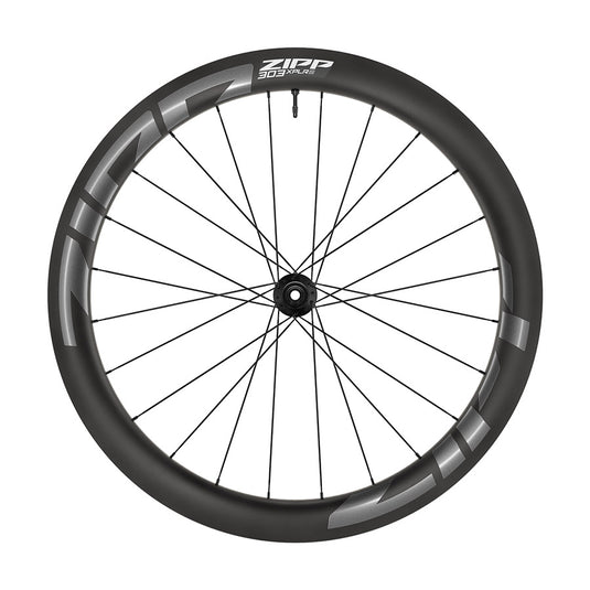 Zipp 303 XPLR S B1 Wheel Front, 700C / 622, Holes: 24, 12mm TA, 100mm, Disc Center Lock, Dark Grey Graphic B1