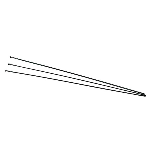 Zipp Sapim CX-Ray Black Straight pull spokes, Pack of 3, 222mm