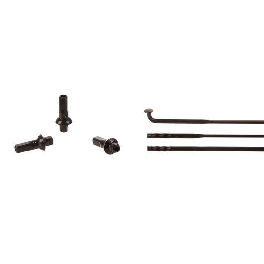 Zipp Sapim CX-Sprint Spokes J-Bend, Black, 224mm, 3pcs