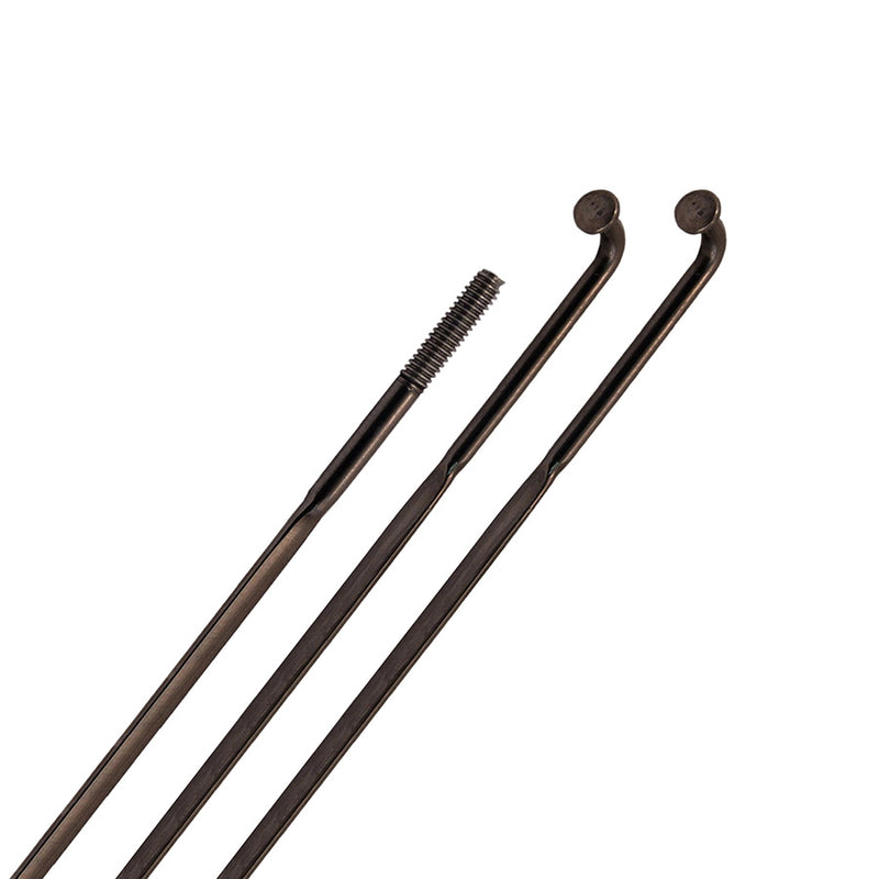 Load image into Gallery viewer, Zipp CX-Ray Black J-Bend TCS Spokes, CX-Ray J-Bend, Black, Length: 278, 3pcs
