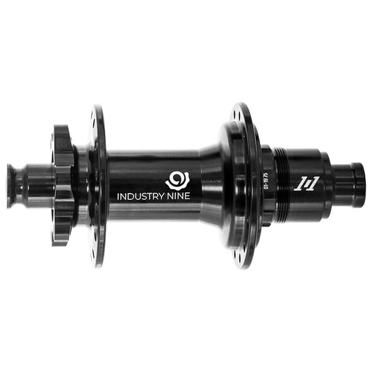 Industry Nine 1/1 Classic Boost 6B, Disc Hub, Rear, 28H, 12mm TA, 148mm, Shimano Road 10/ MTB 11, Black