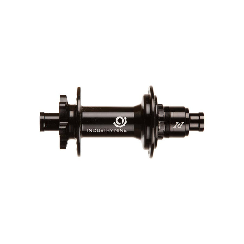 Load image into Gallery viewer, Industry Nine 1/1 Classic DH157 6B, Disc Hub, Rear, 32H, 12mm TA, 157mm, SRAM XD, Black
