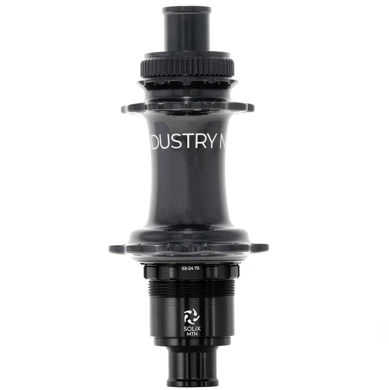 Load image into Gallery viewer, Industry Nine Solix M Classic Rear XD, Disc Hub, Rear, 24H, 12mm TA, 148mm, SRAM XD, Black
