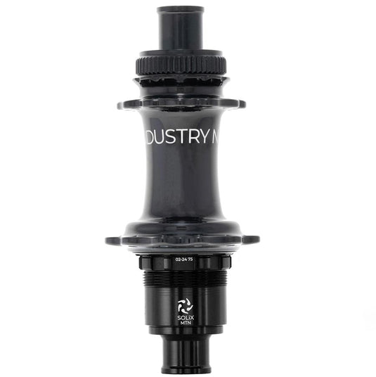 Industry Nine Solix M Classic Rear XD, Disc Hub, Rear, 24H, 12mm TA, 148mm, SRAM XD, Black