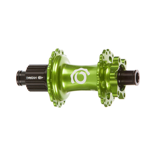 Industry Nine Hydra 2 Boost MicroSpline, Disc Hub, Rear, 32H, 12mm TA, 148mm, Shimano Micro Spline, Lime