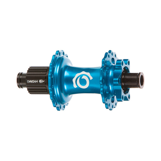 Industry Nine Hydra 2 Boost MicroSpline, Disc Hub, Rear, 28H, 12mm TA, 148mm, Shimano Micro Spline, Turquoise