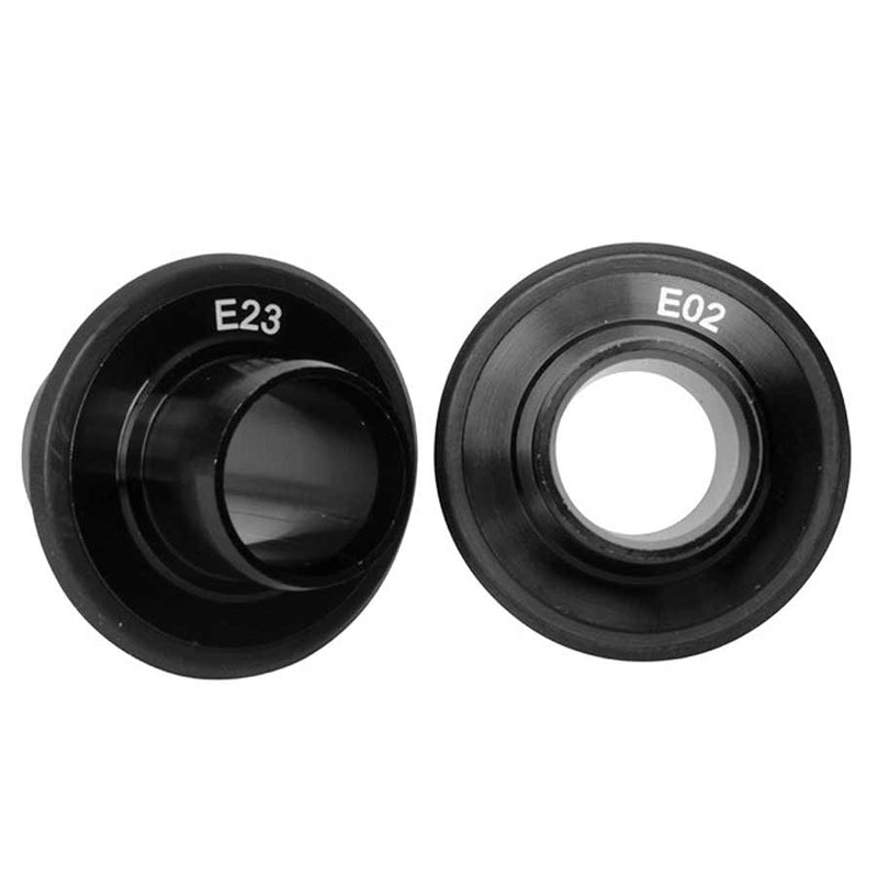 Load image into Gallery viewer, Stan's No Tubes Neo End caps, Front, 12mm TA, 100mm, CL
