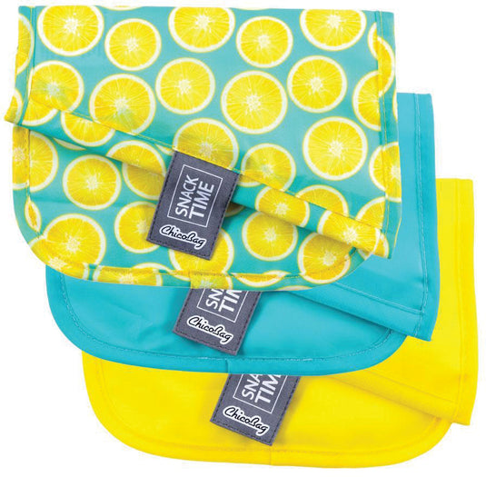 Chicobag Snack Time Poly Snack Time Poly - Lemon Sacks