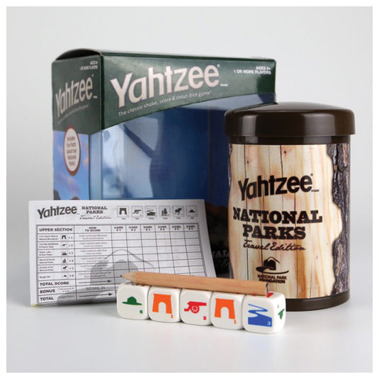 Explore the Outdoors with Hasbro Yahtzee - National Parks Edition