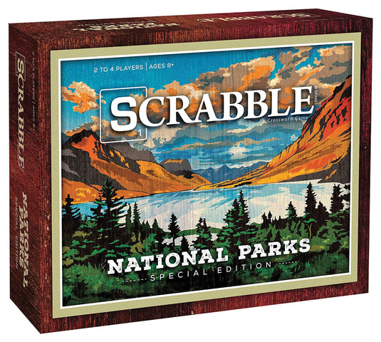 Hasbro Scrabble: National Parks Edition - Explore the Great Outdoors with Words!