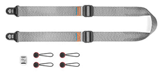 Peak Design Slide Lite Camera Strap - Ash: Comfortable and Stylish Camera Accessory
