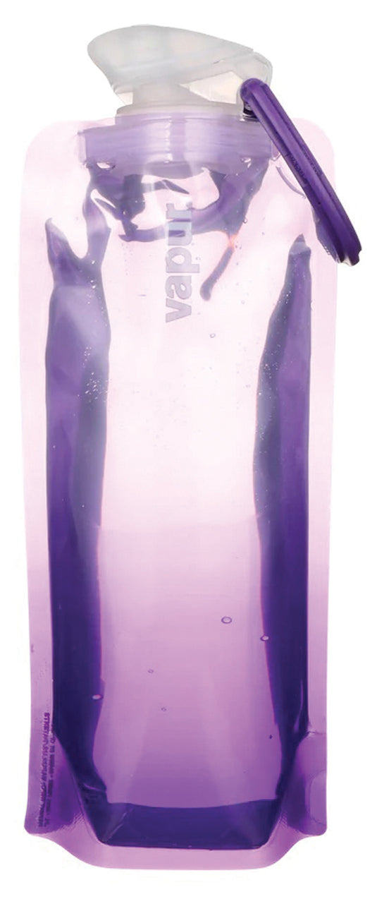 Vapur 0.7L Gradient Lavender Collapsible Water Bottle - Stay Hydrated On-the-Go!