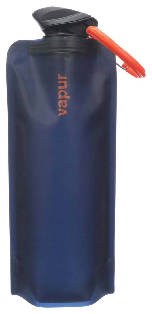 Vapur 1L Eclipse Night Blue: Collapsible Water Bottle for On-the-Go Hydration