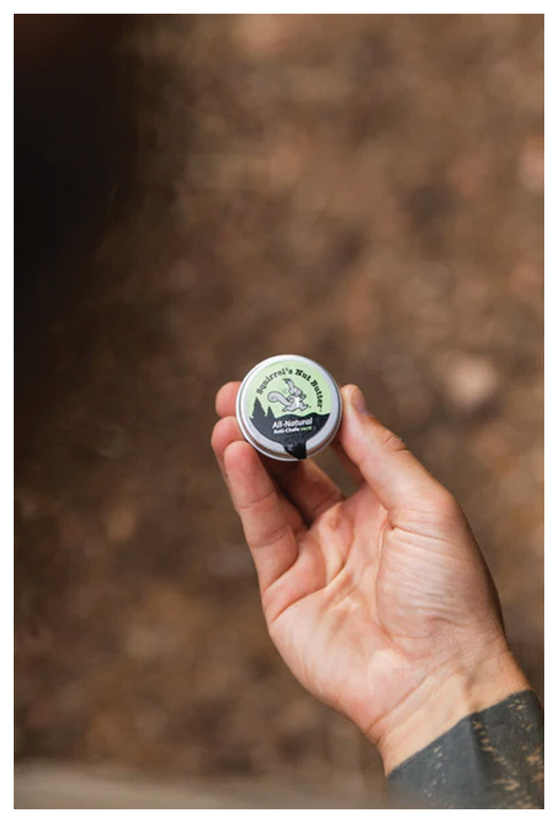 Load image into Gallery viewer, Squirrels Nut Butter Anti Chafe Tin 0.5 Oz - Portable Protection for Active Lifestyles
