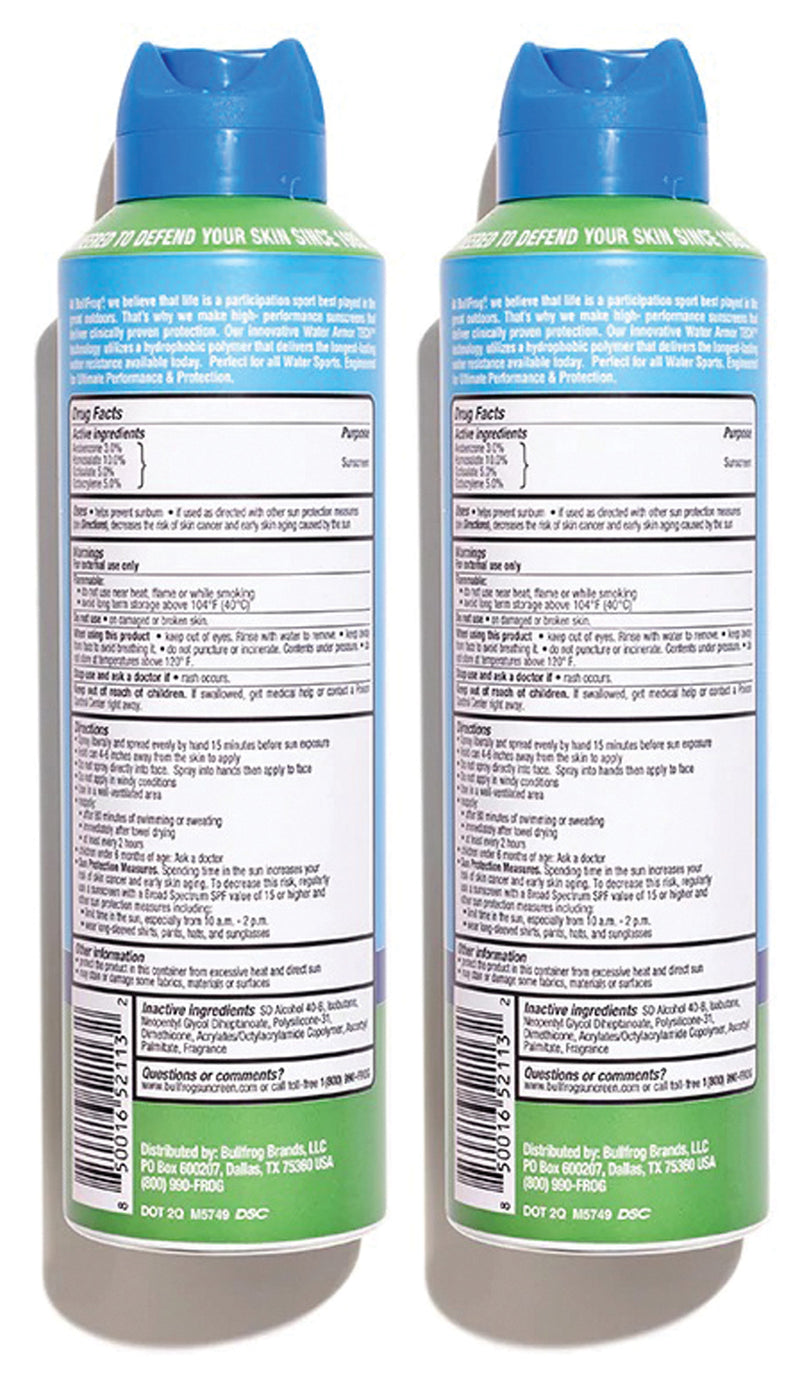 Load image into Gallery viewer, Bull Frog Quik Spray SPF50 6 oz - Sun Protection Made Easy!
