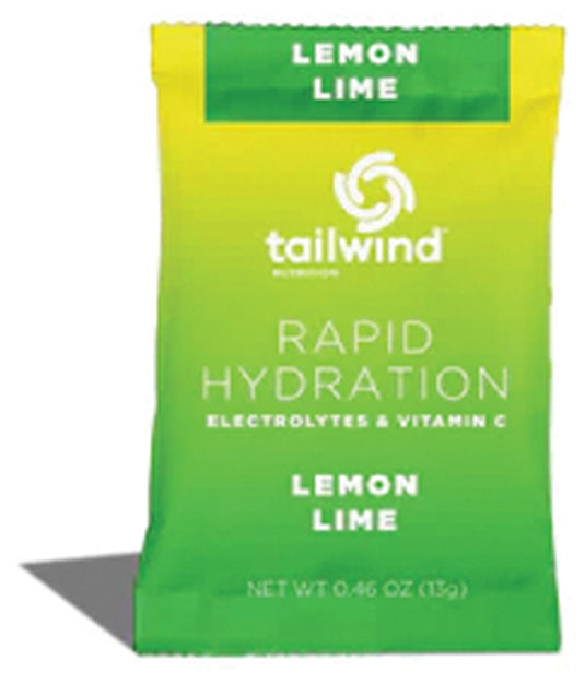 Tailwind Nutrition Rapid Hydration Lem/Lime Electrolyte Drink Mix Pack of  12