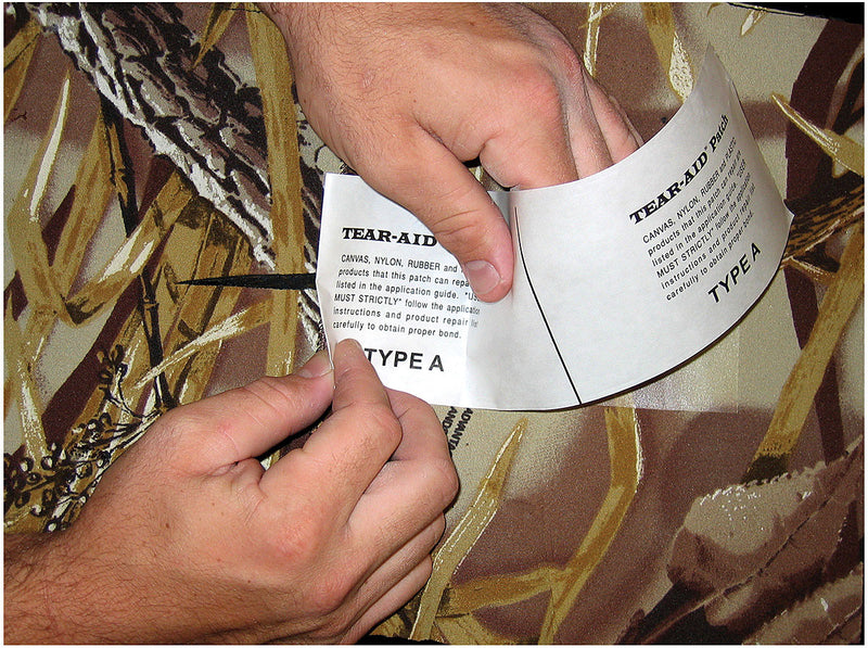 Load image into Gallery viewer, Tear-Aid Type A Fab Patch Kit: Repair Tape &amp; Patches for Quick Fixes
