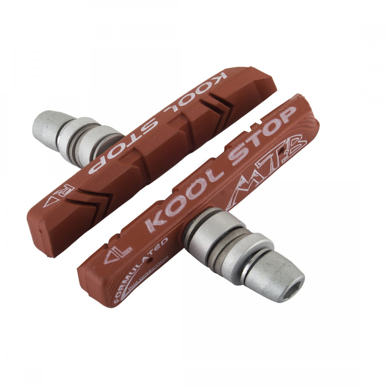 Load image into Gallery viewer, Koolstop-Mountain-Brake-Shoe-Threaded-Post-Mountain-Bike-BR1226-Bicycle-Brake-Pads
