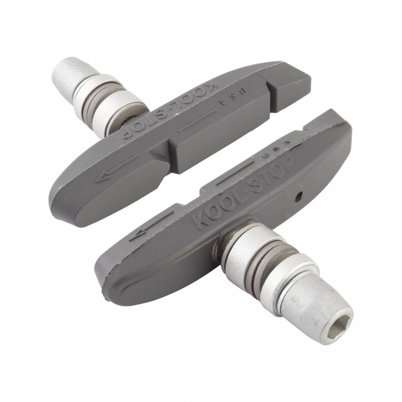 Load image into Gallery viewer, Koolstop-Supra-2-Pads-Brake-Shoe-Threaded-Post-Universal-BR5582-Bicycle-Brake-Pads
