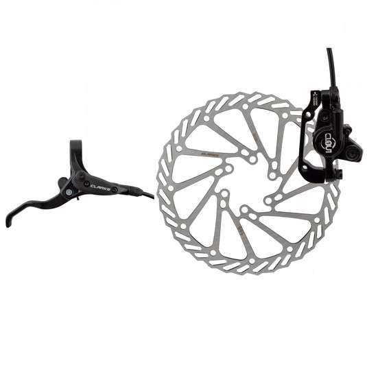 Clarks Clout-1 Hydraulic Disc Brake Kit Front & Rear 160mm Post/IS Mount, Mineral Oil, High-Performance, Lightweight Brake System