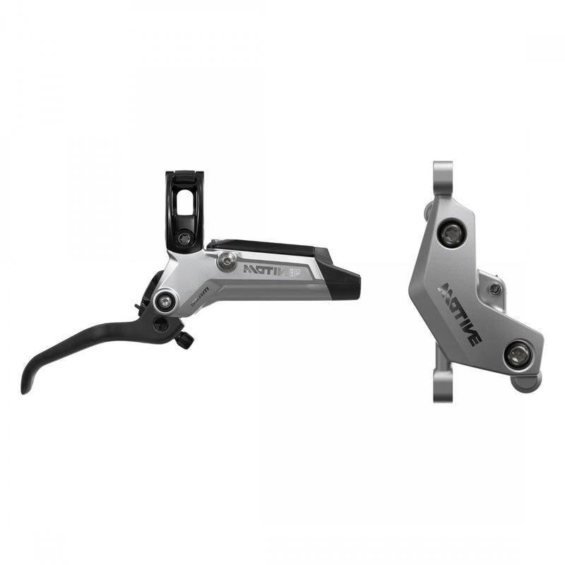 Load image into Gallery viewer, SRAM Motive Ultimate A2 MTB Hydraulic Disc Brake Front &amp; Rear Post Mount Silver Heavy-Duty, Precision, Carbon Levers, Mineral Oil
