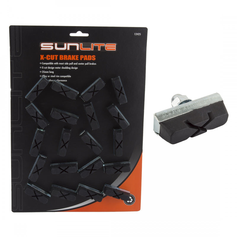 Load image into Gallery viewer, Sunlite-X-Cut-Pads-Disc-Brake-Pad-Universal-DBBP0287-Bicycle-Brake-Pads
