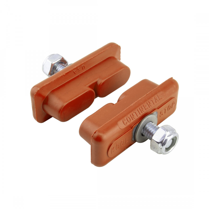 Load image into Gallery viewer, Pack of 2 Kool-Stop Continental Pads Salmon Compound Fot Caliper Style Brakes
