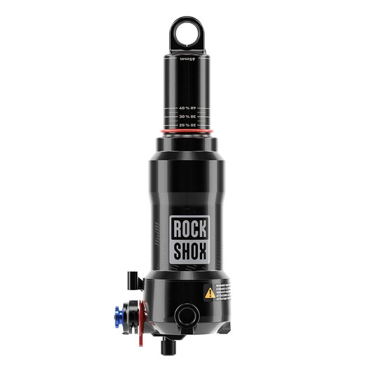 RockShox Deluxe Nude RLC3 C1 Rear shock, 165x45, Shaft Eyelet: Trunnion, Body Eyelet: Standard, Progressive 0Pos/0Neg