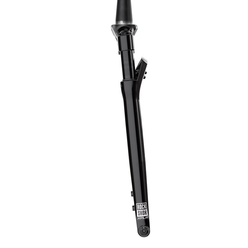 Load image into Gallery viewer, RockShox Rudy XL Ultimate A1 Suspension Fork, 700C, Solo Air, 50mm, 1-1/8''-1.5'', 12x100mm TA, Rake: 45mm, Black

