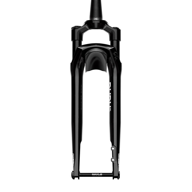 Load image into Gallery viewer, RockShox Rudy XL Ultimate A1 Suspension Fork, 700C, Solo Air, 50mm, 1-1/8''-1.5'', 12x100mm TA, Rake: 45mm, Black
