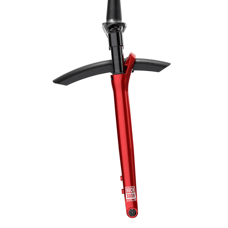 Load image into Gallery viewer, RockShox RUDY XL Ultimate Race Day 2 Suspension Fork - 700c, 60 mm, 12 x 100 mm, 45 mm Offset, Electric Red, A1
