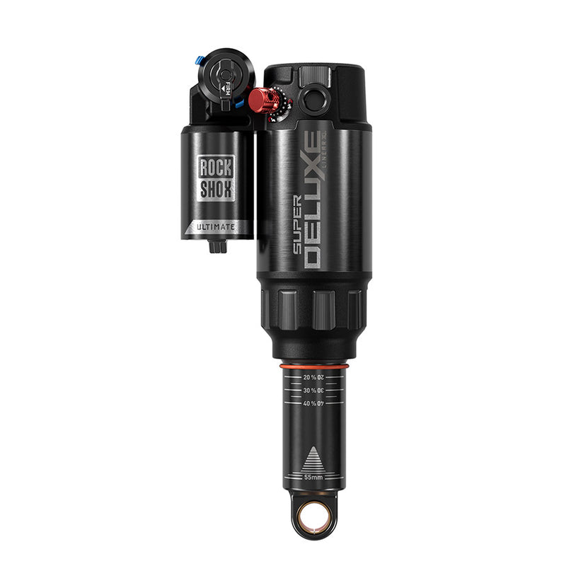 Load image into Gallery viewer, RockShox Super Deluxe Ultimate D1, Rear shock, 205x60, Shaft Eyelet: Trunnion, Body Eyelet: Standard, Token Loc 3,
