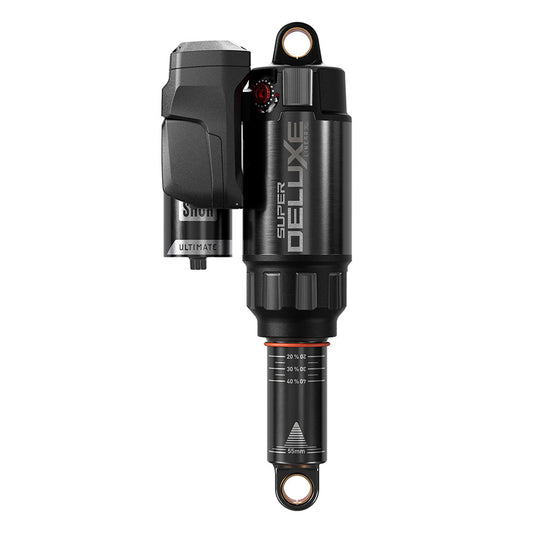 RockShox Super Deluxe FLT Attendant D1, Rear shock, 210x55, Shaft Eyelet: Standard, Body Eyelet: Standard, Token Loc 2,