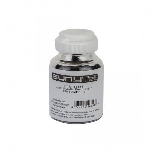 Sunlite Cable Ferrules SIS 4mm Black