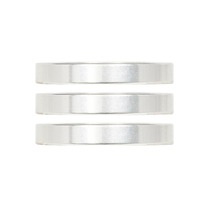 Load image into Gallery viewer, Industry Nine iRiX Headset Spacer, 1-1/8'', Height: 5mm, Aluminum, Silver, 3pcs
