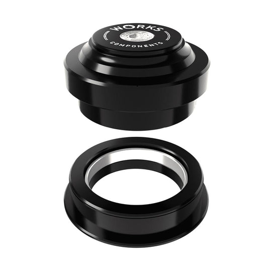 Works Components Angle Headset, 1Deg, EC44/28.6|ZS56/40, 110-119HT, Blk