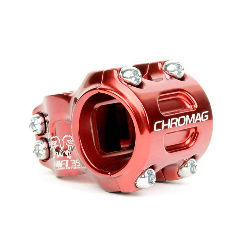 Load image into Gallery viewer, Chromag HiFi Stem 1-1/8'' L: 50mm, 0°, Dia: 35mm, Red
