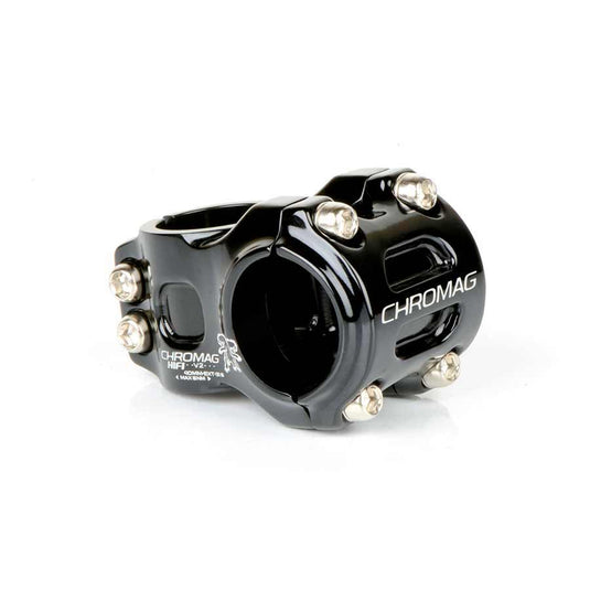 Chromag HiFi Stem Length 40mm Clamp 31.8mm +/-0 Steerer 1 1/8 in Black Aluminum
