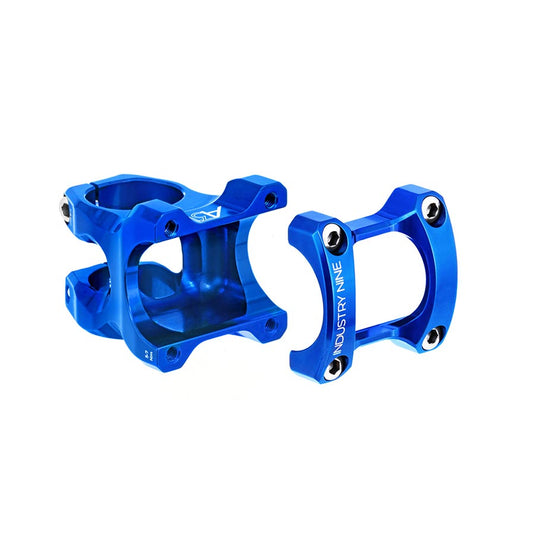 Industry Nine A318 Stem, (31.8) 30mm, Blue NLS
