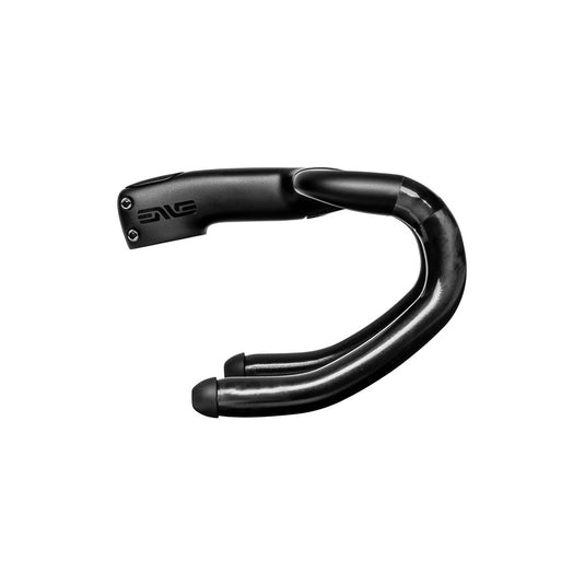 ENVE SES AR Bar/90mm Stem Combo, Drop Handlebar, Diameter: Integrated 90mm, 440mm, Drop: 129mm, Reach: 76mm, Black