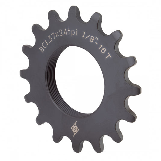 Origin8 Track Cog 16T x 1/8in Ultra Strong, Coated To Withstand Rusting