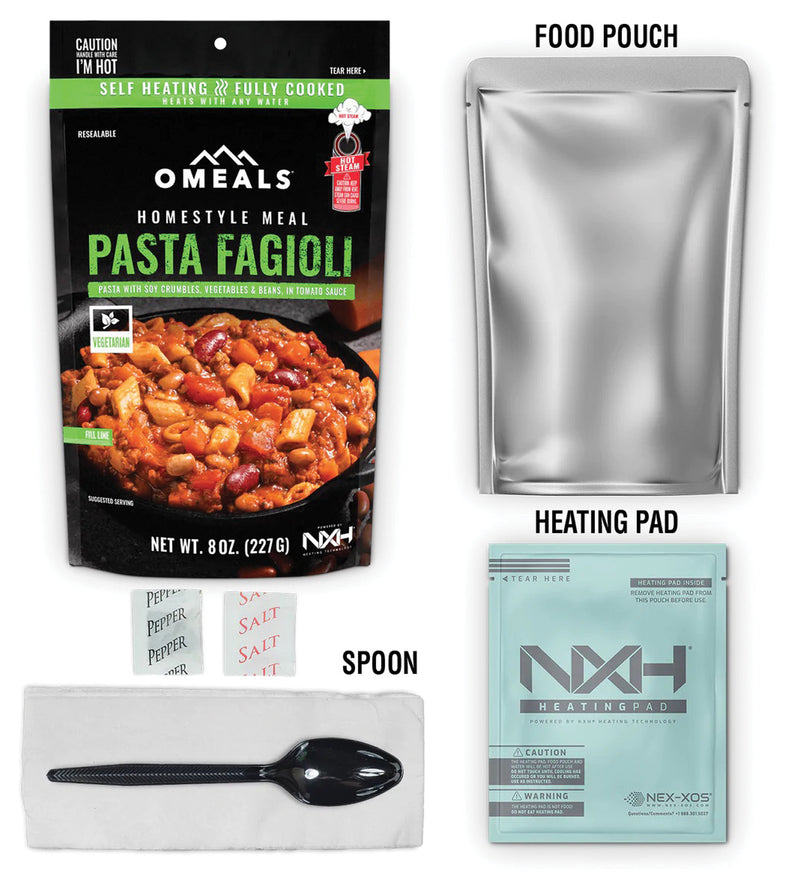 Load image into Gallery viewer, Omeals Homestyle Dinners: Pasta Fagioli - Ready-to-Eat Meal
