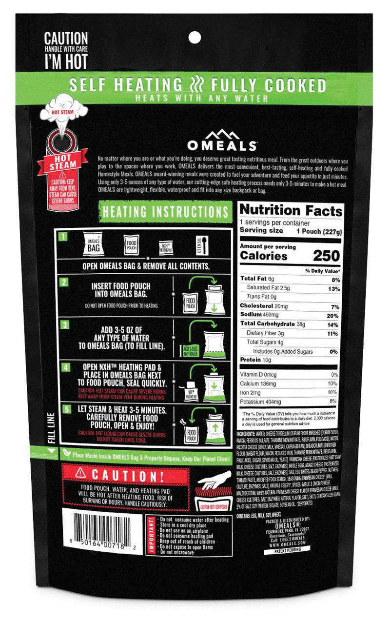Load image into Gallery viewer, Omeals Homestyle Dinners: Cheese Tortellini - Delicious and Convenient Meal Solution
