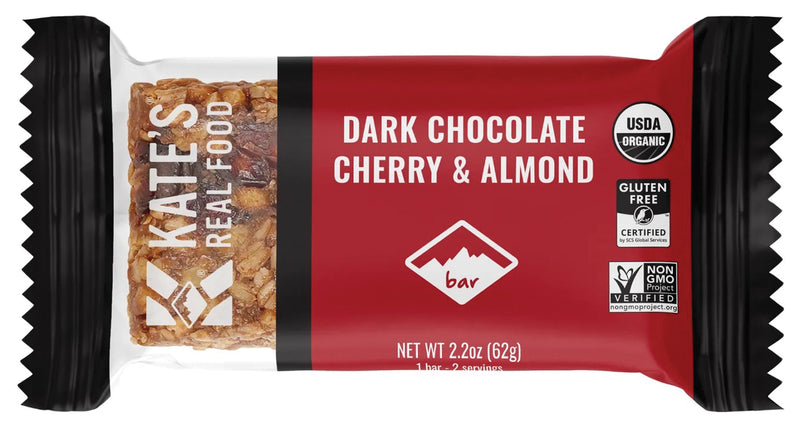 Load image into Gallery viewer, Kate's Real Food Dark Chocolate Cherry Energy Bars - Pack of 6 Pack of  12
