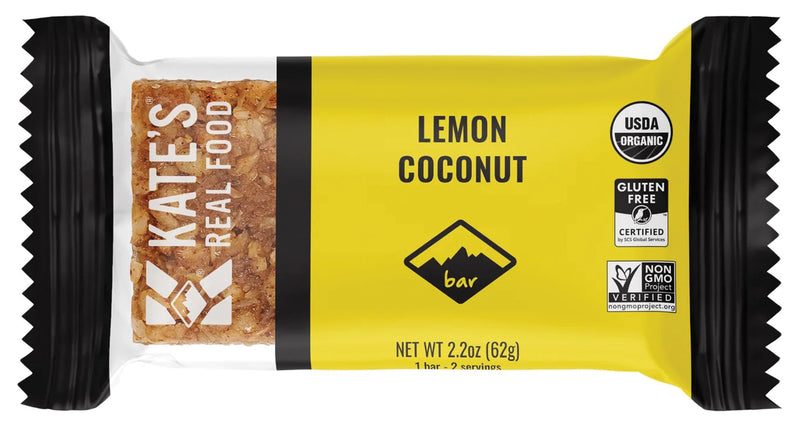 Load image into Gallery viewer, Kate's Real Food Lmn Coco Bar: Energizing Snack for On-the-Go Nutrition Pack of  12
