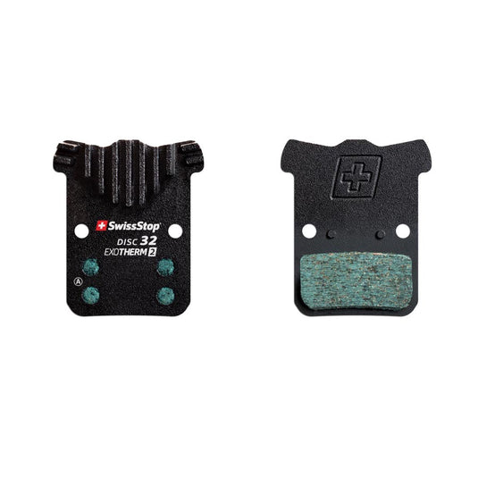 SwissStop Exotherm2 32 Disc Brake Pads, Shape: SRAM Monoblock, Organic, Pair